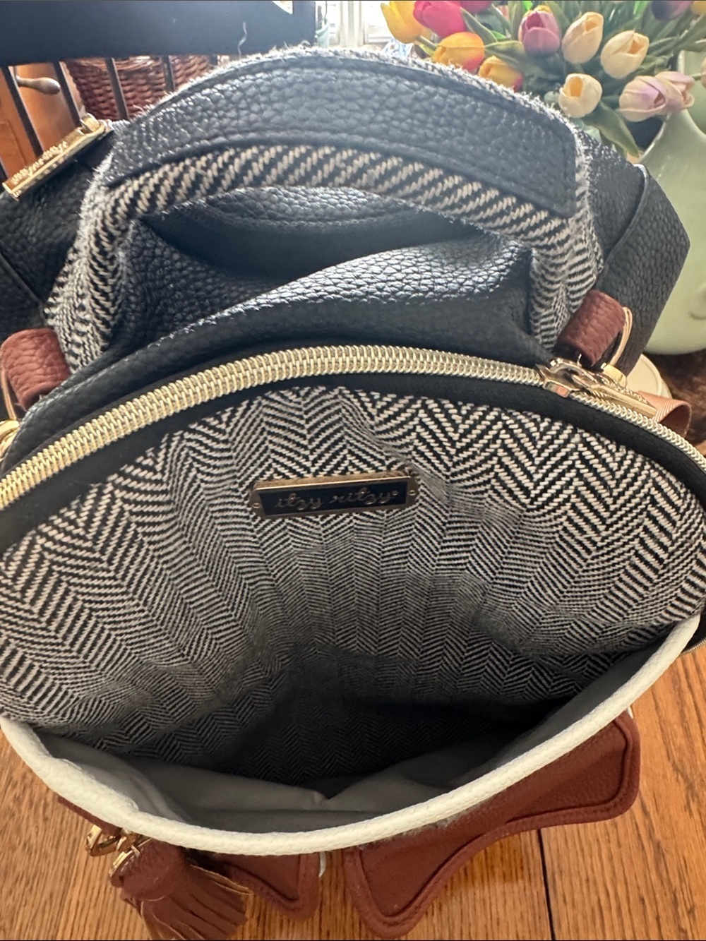 Itzy Ritzy Boss Diaper Bag Backpack - Picture 13 of 16